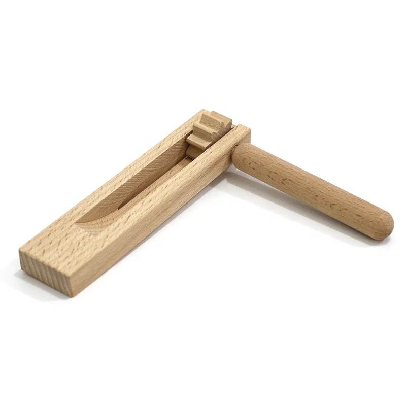 Ratchet Noise Maker Non Toxic Wooden Rattle Toys New Baby Wooden Maracas Hand Rattles Kids Musical Instruments Wooden Rattles