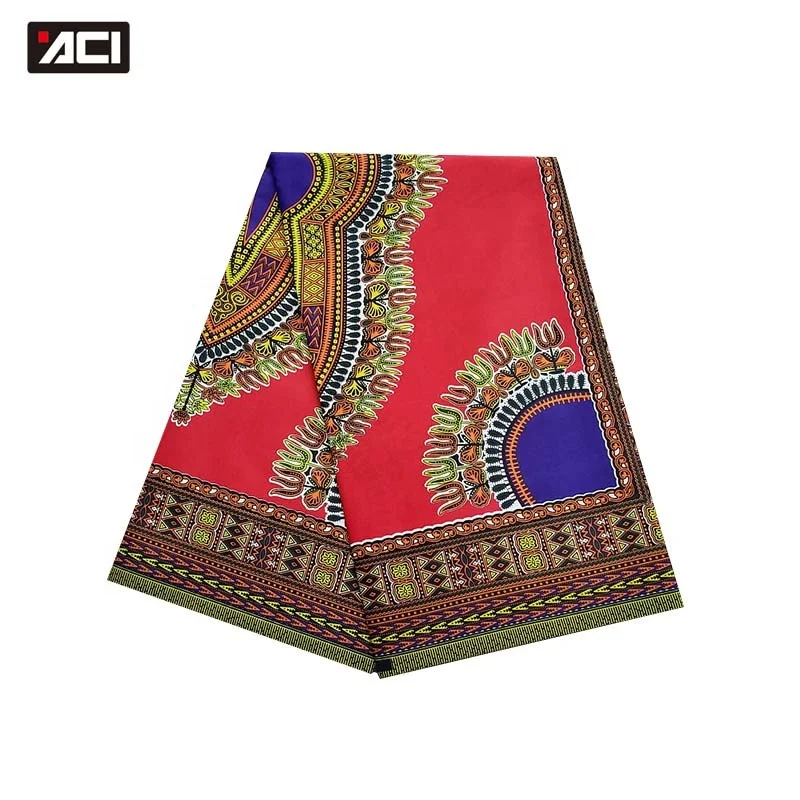 
ACI New Arrivals Dashiki Dress African Fabric Ankara African Wax Prints 6 Yards/Pcs Polyester Material Nigeria Wax Batik Fabric 