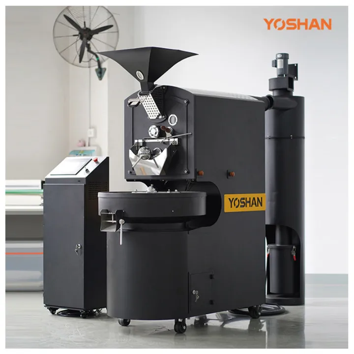 Yoshan Tostadora Gas Cast Iron 10Kg 6Kg 5Kg De Toaster Bean Roasting Coffee Roaster Machine For Sale