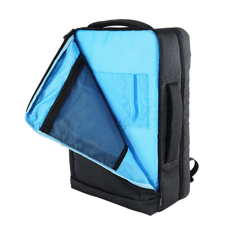 Customized Travel Business Backpack Large Capacity Laptop With Usb Charge Port Durable Travel Backpack Blue Travel Backpacks