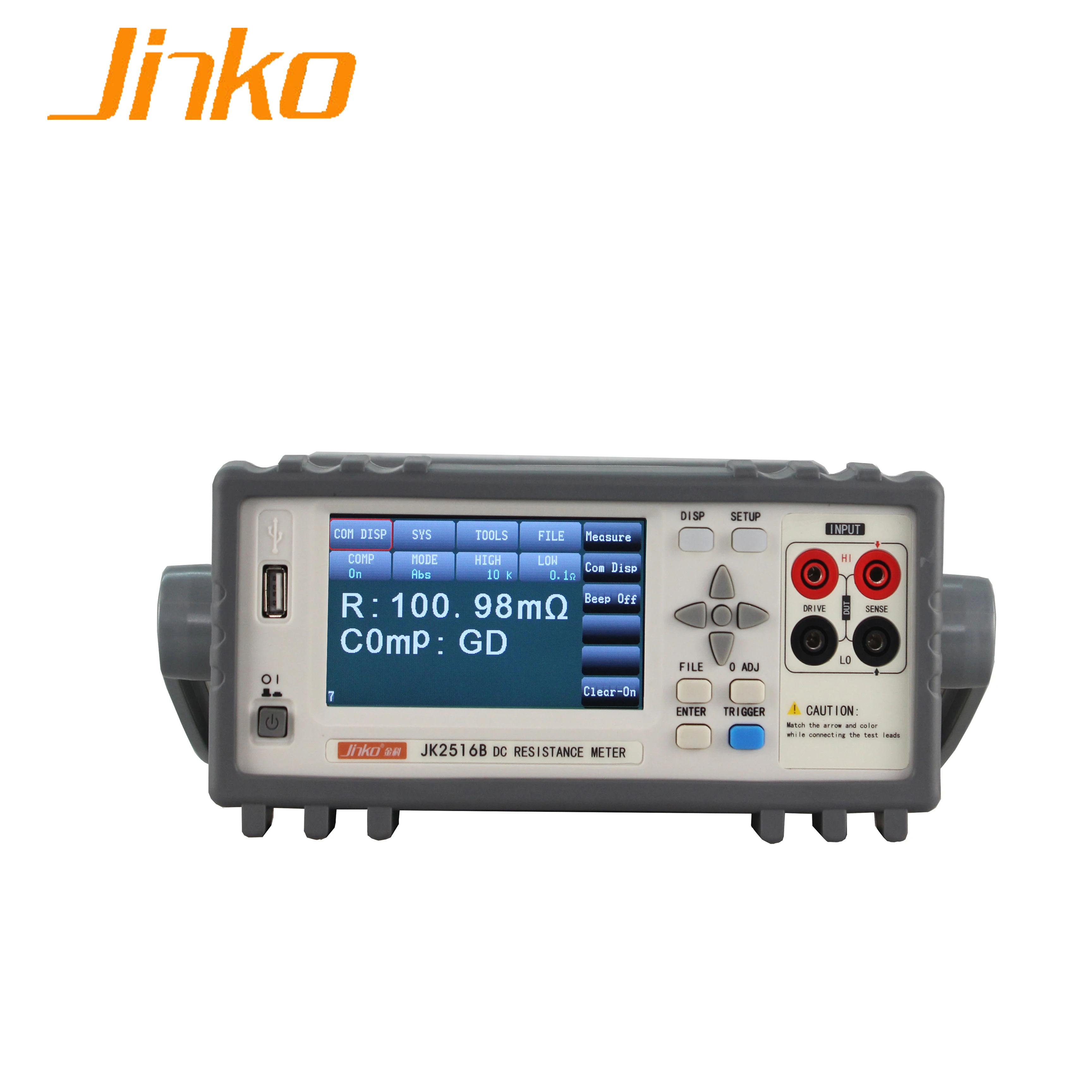  Измеритель сопротивления постоянного тока Jinko JK2516B для релейного с точностью 0.05% микро