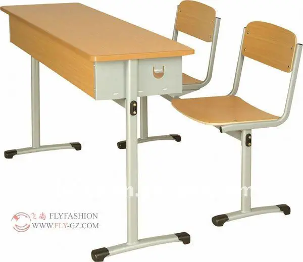 CE/ROHS school classroom desk and chair used for primary school