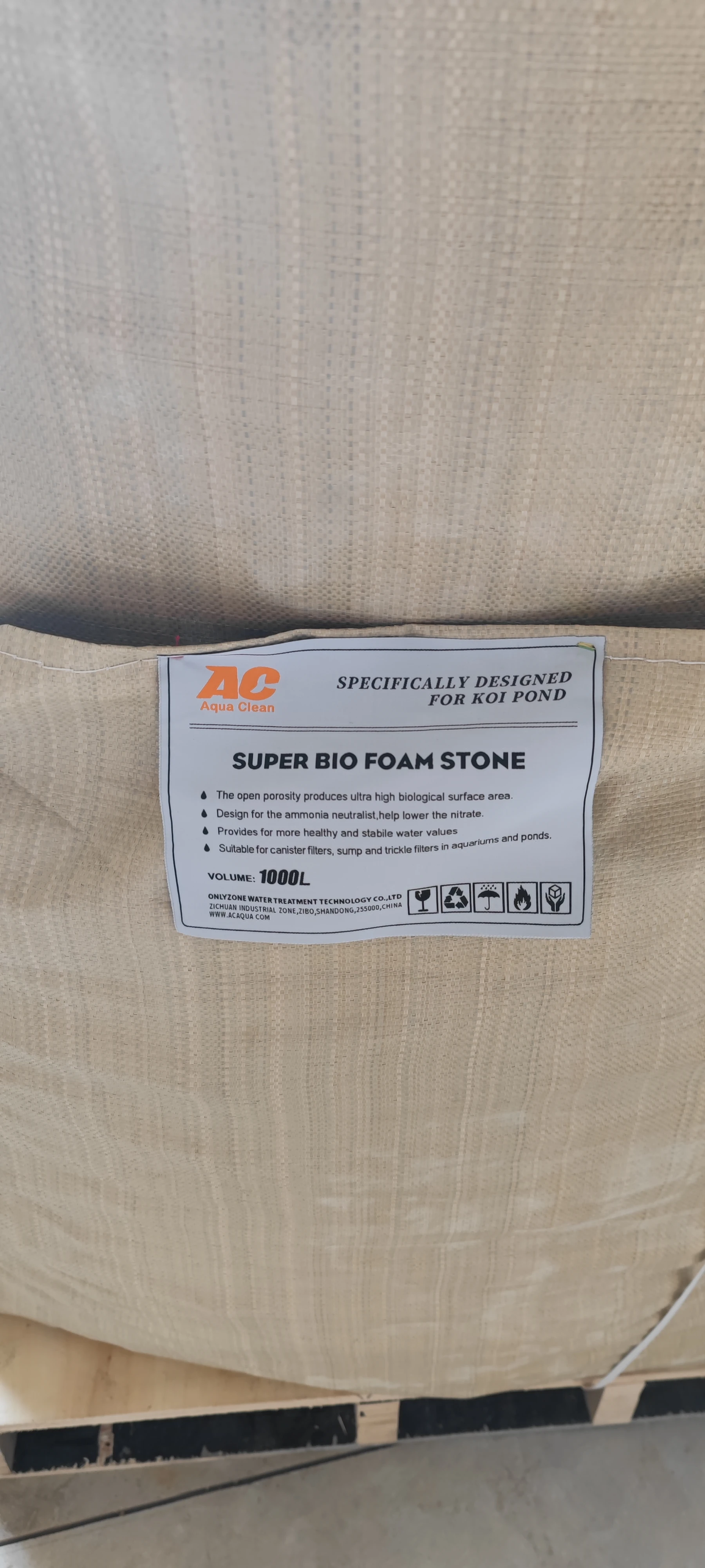 Top efficiency nitro-bacterial house super bio pumice stone for fresh water marine water aquariums filter media