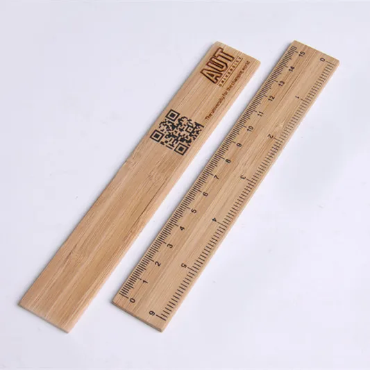 Color Printing Bamboo Ruler for School Student
