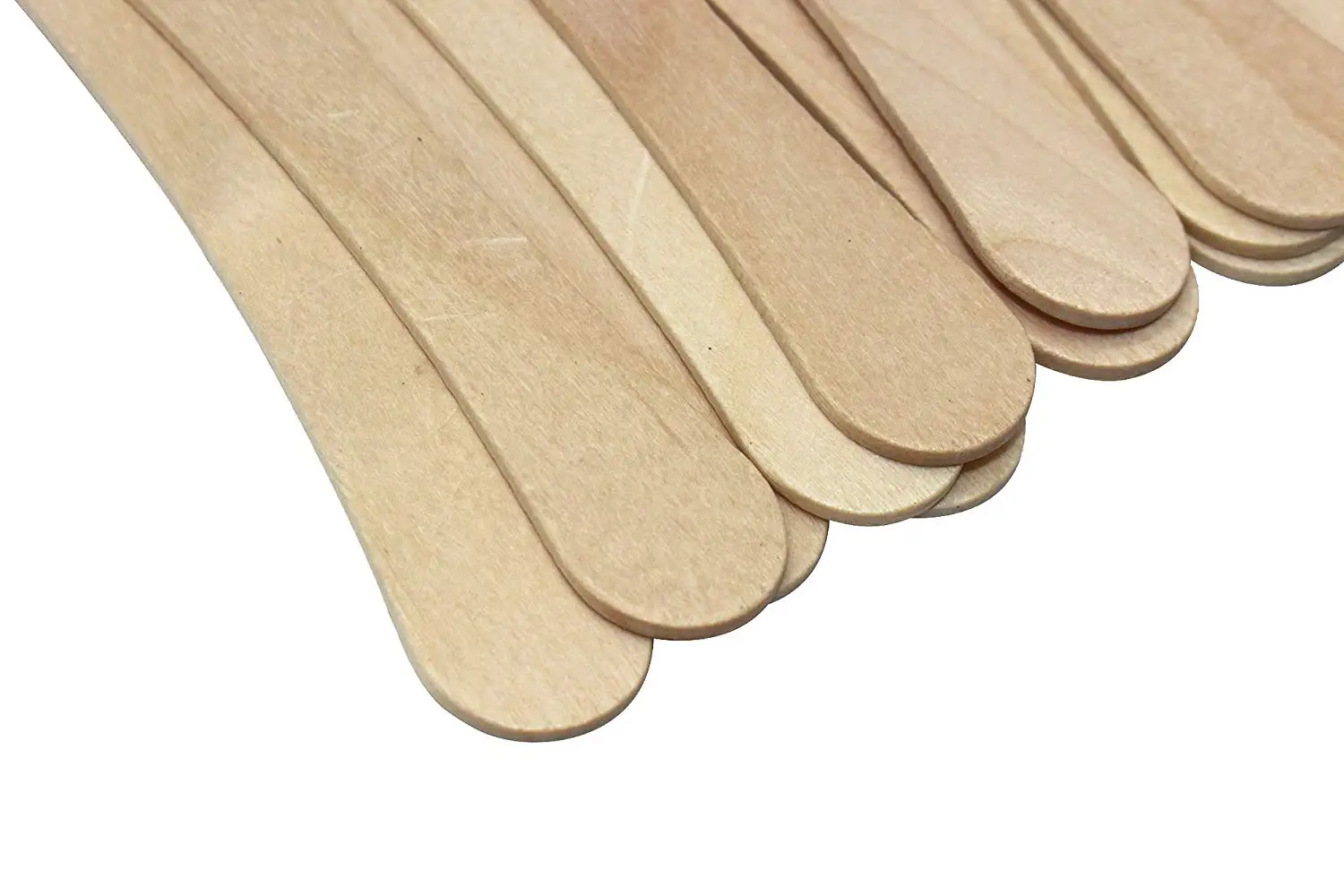 Biodegradable Disposable Natural Wooden Ice Lolly Sticks