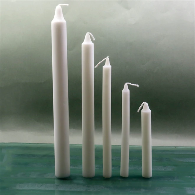 7 - 8 Hours Burning Time Taper Candle 10 Inch Taper Candles Drippless Taper Candle with straight and soft light