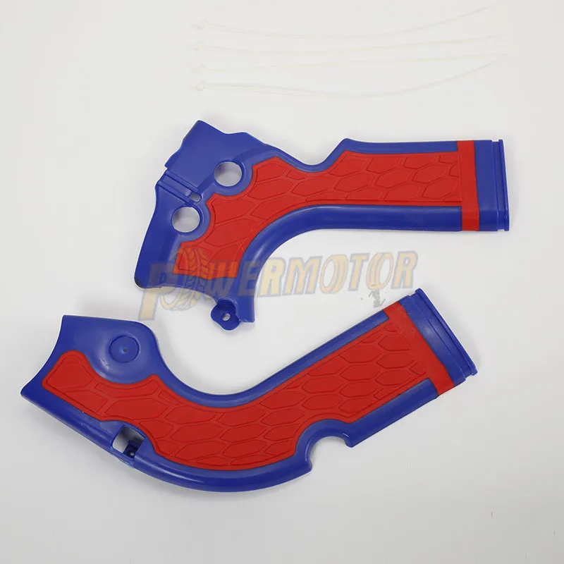 Motocross X-Grip Frame Guard Protection Cover For HUSQVARNA TC125 FC250 FC350 FC450 SX125 150 250 350 450 2016-2018
