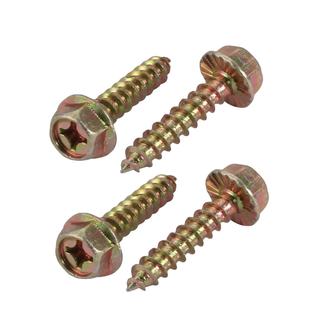 YH Roofing Screw High Quality Taiwan 65Mm Hex Flange Roofing Screws With Rubber Washer Hex Washer Head Metal Roofing Screws Type
