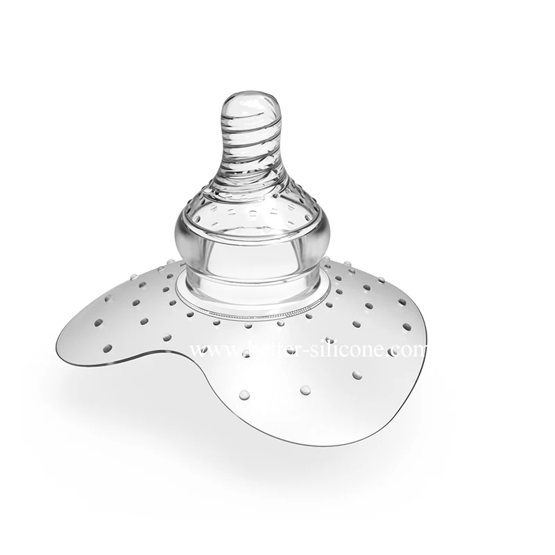 BPA Free Baby Breastfeeding Liquid Silicone Nipple Shield for Mother