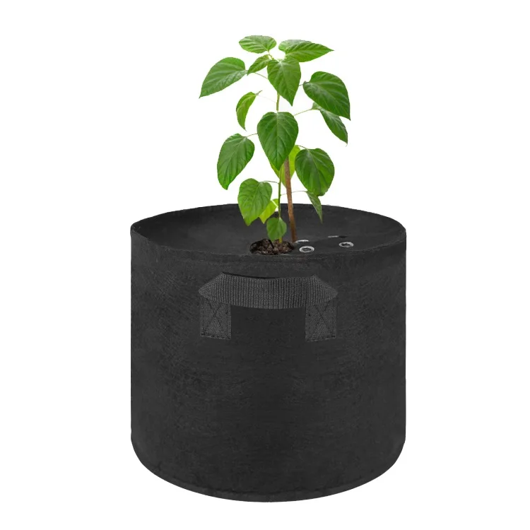 Customized Size 1 3 5 7 10 20 30 40 Gallon Vegetable Potato Garden Non Woven Fabrics Pots Plant Grow Bags