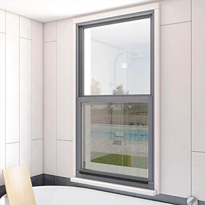 Attractive prize interior shutters aluminium awning windows tempered glass windproof awning windows for residential