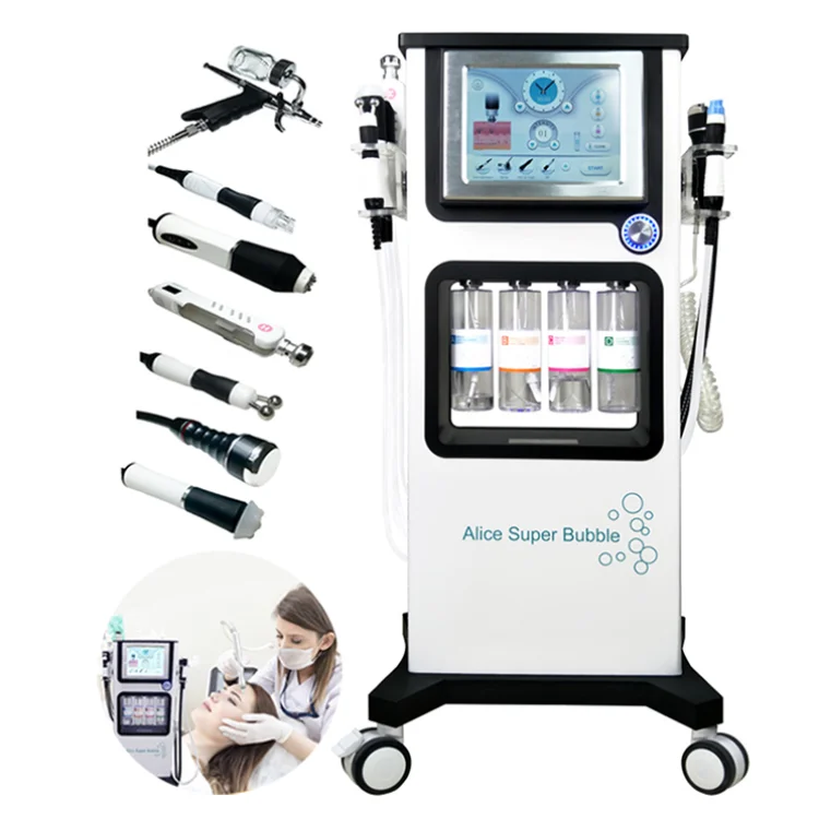 Newest Aqua Facial Skin Scrubber Diamond Dermabrasion Microdermabrasion Hydra Machine