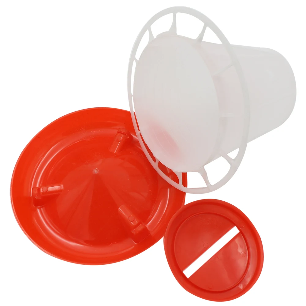 Кормовой барабан курятника оборудование для разведения домашней птицы Кормушка Для лотка автоматическая кормушка