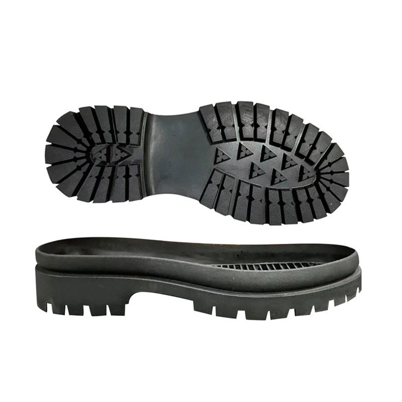 Gum rubber sole for hiking boots outsole good quality and possible for small quantity to buy rubber soles