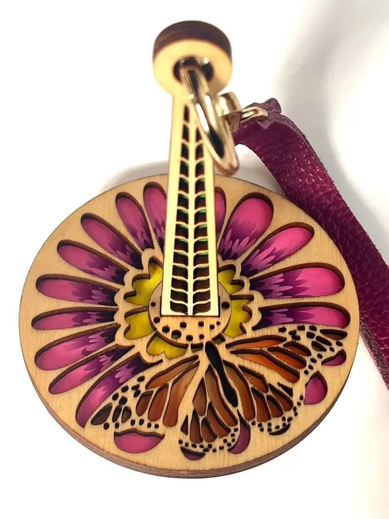 Portable Wrist Yarn Holder Yarn Storage Knitting  Wooden Wrist Strap Crocheting Wooden Wrist Strap Knitting Crocheting Supply