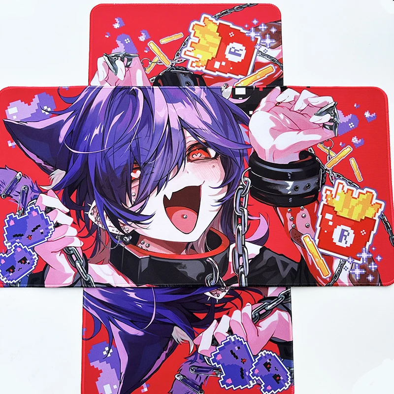 Custom Logo Graphic Print Rubber Anime Gaming Mousepad Sublimation Desk Mat for Business & Promotional Gifts