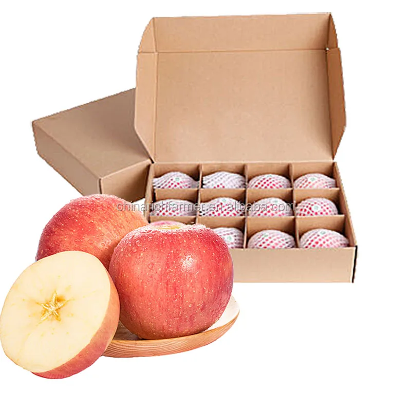 Высокое качество фрукты китайский красный Свежий Fuji Apple экспортная цена красное яблоко