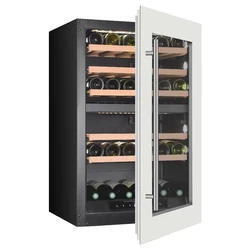 Wall-mounted Mini Compressor Wine Refrigerator Home Constant Temperature Wine Fridge Dual Zone Wine Cooler