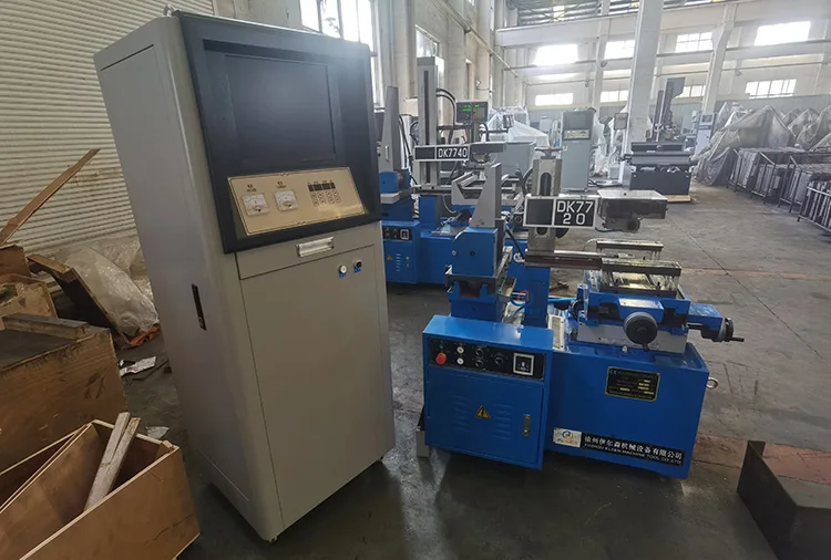DK7720 EDM Electrical Discharge Wire Cutting Machining