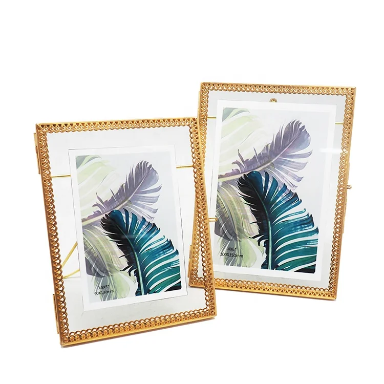 PF-1065 красочными бабочками и бантиками; Печатных зеркало стеклянная рамка для фотографий