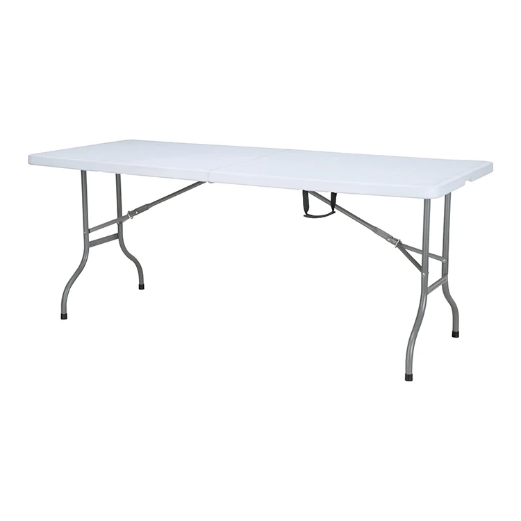 6FT Folding in Half Suitcase Plastic Folding Garden Bench Seat 6 Indoor and Outdoor Picnic Party Garden Chair Outdoor Furniture