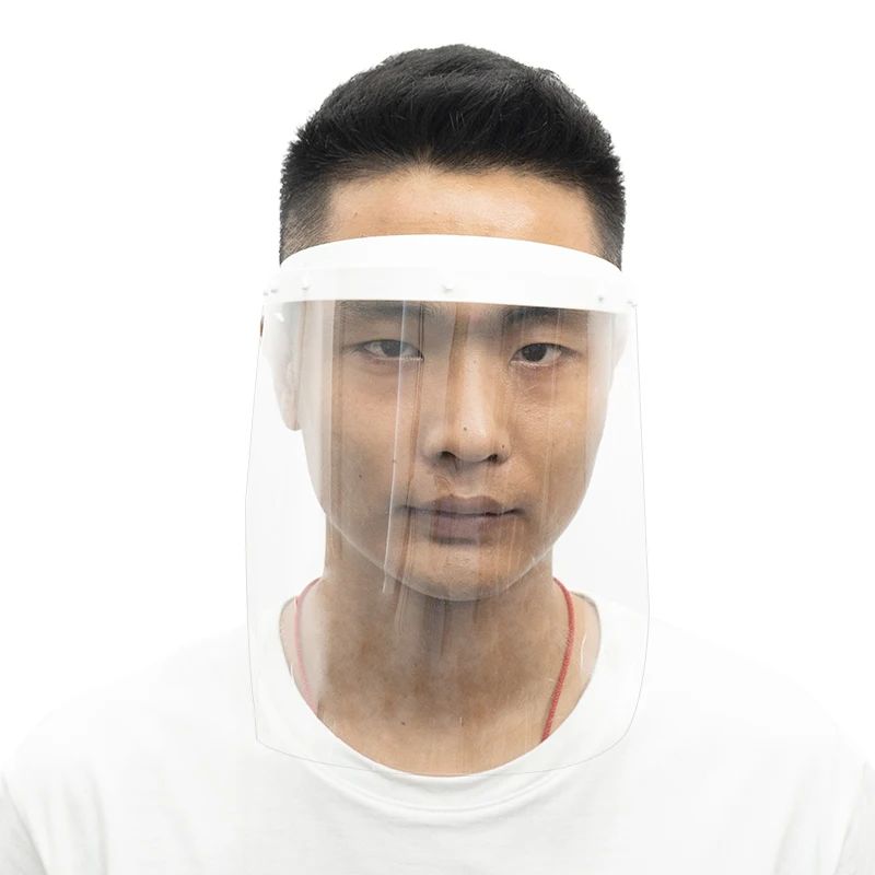 Transparent Anti Fog Face Shield Custom Color Safety