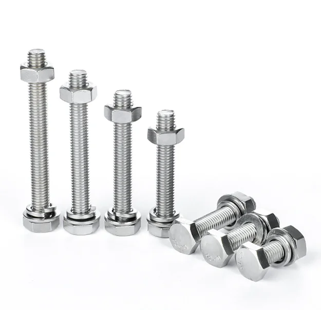 Customization Hex Flange Bolt Stainless Steel 304 316 Hexagon Flange Bolt Grade 8.8/10.9 /12.9