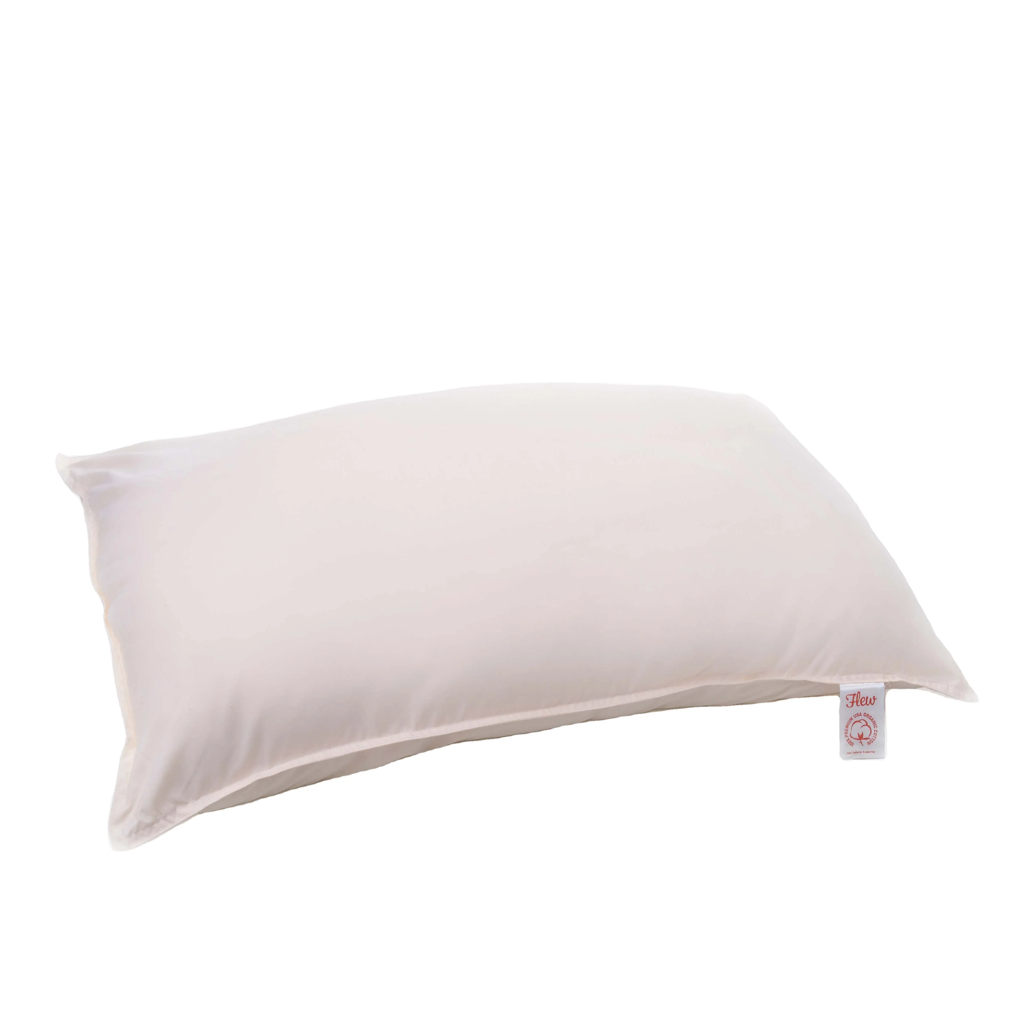 Customizable 100% Premium Organic Cotton Fabric Pillow Comfortable For Sleeping In Plain Solid Color Hot Selling In Malaysia