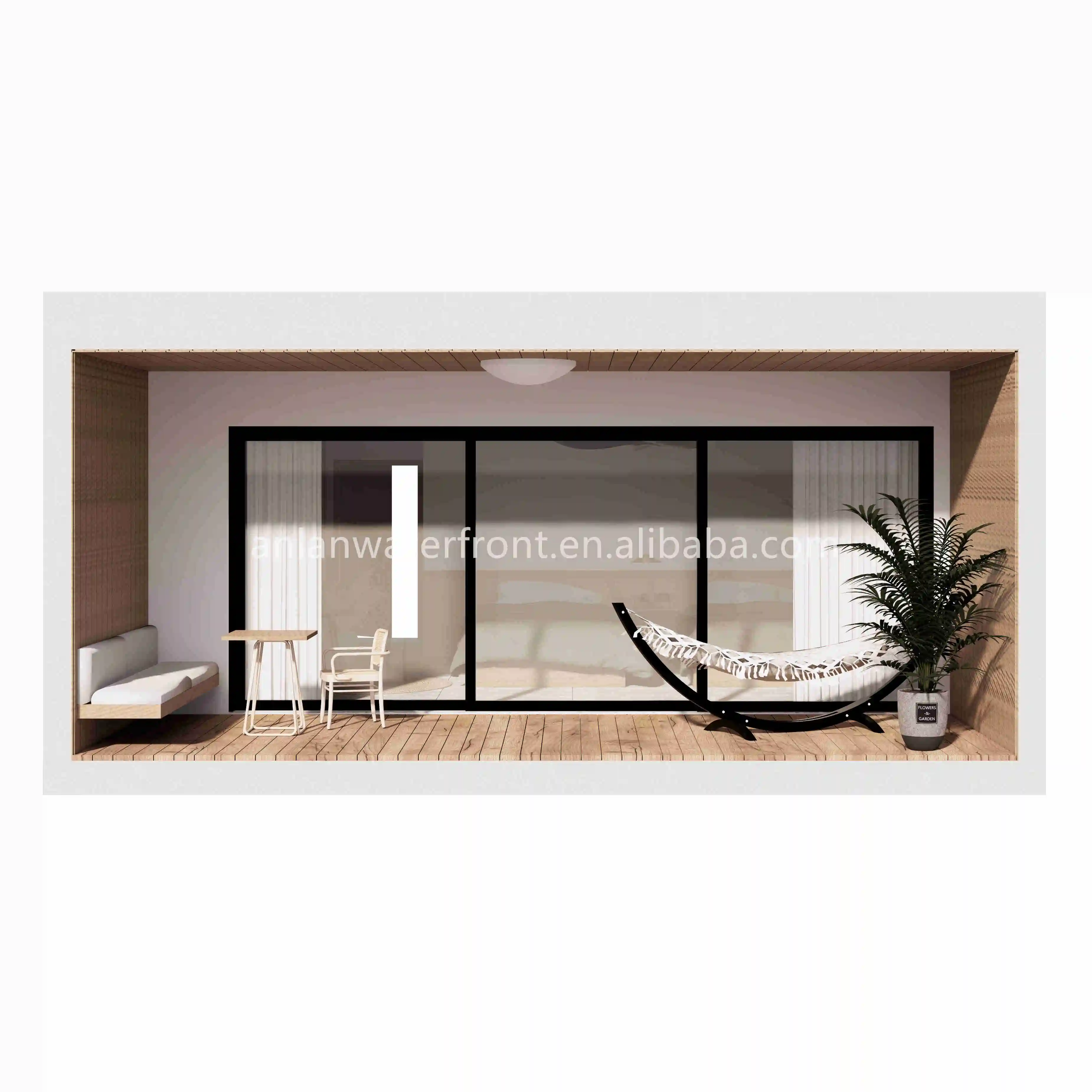 Поставка от производителя роскошный сборный дом для виллы стальной конструкцией контейнер дома горячая распродажа