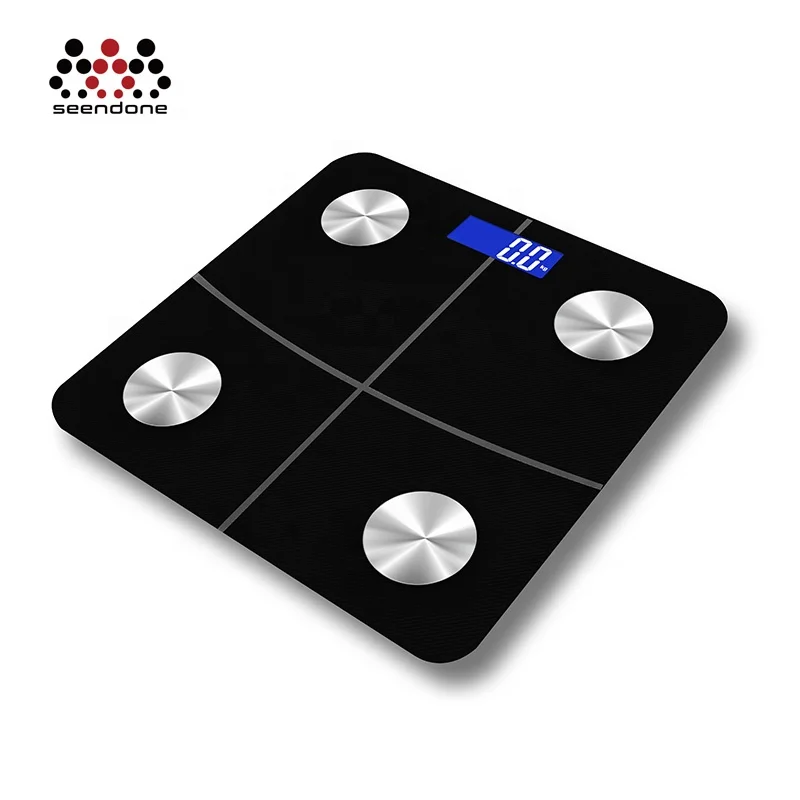 Цифровой анализатор жира для ванной комнаты, умные весы для взвешивания с приложением