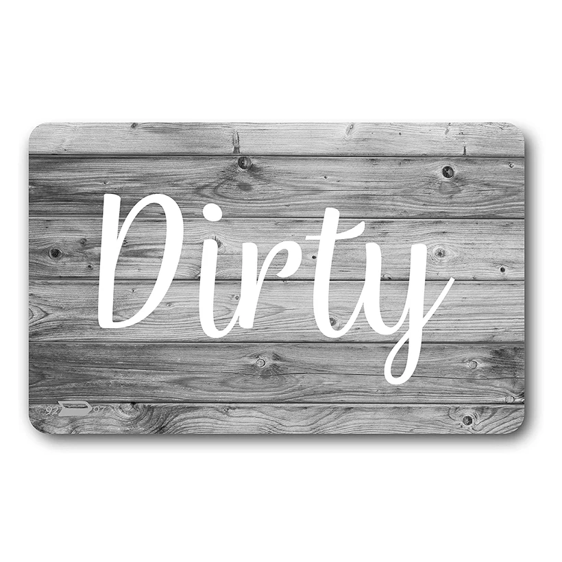 Customised Diy Preferential Price Dirty Clean Calendar Fridge Magnets