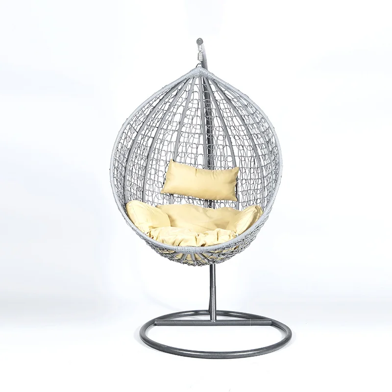 Wholesale Egg Swing Chair  Rattan Wicker Chair Comfortable Chair Garden Patio Furniture