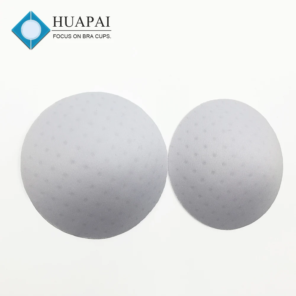 Full coverage breathable soft molded round foam bra cup in different color for swimwear