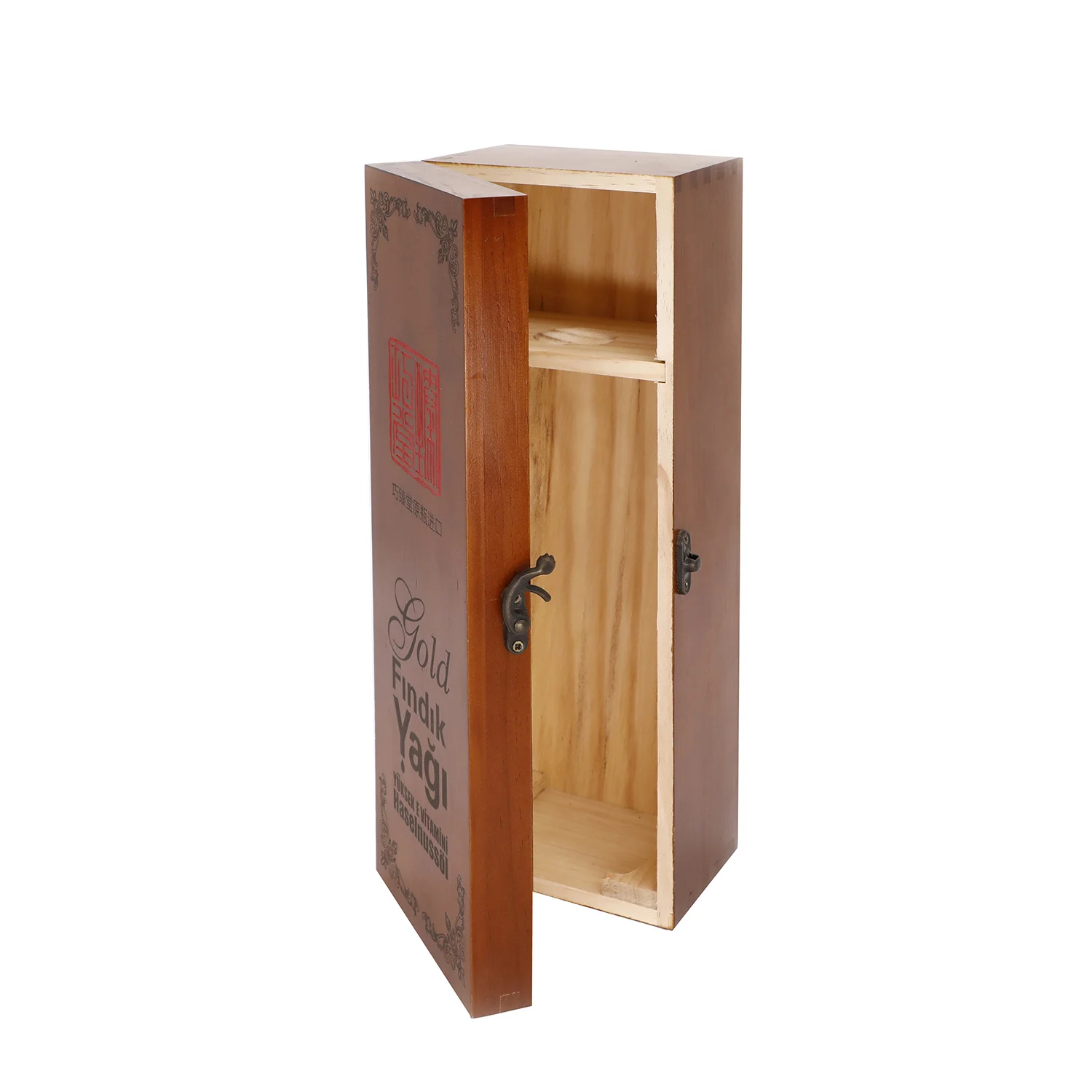 Printing and Packaging Service Custom Luxury Gift Storage Packaging Wooden Box PU Leather Box Cylinders Gift Boxes