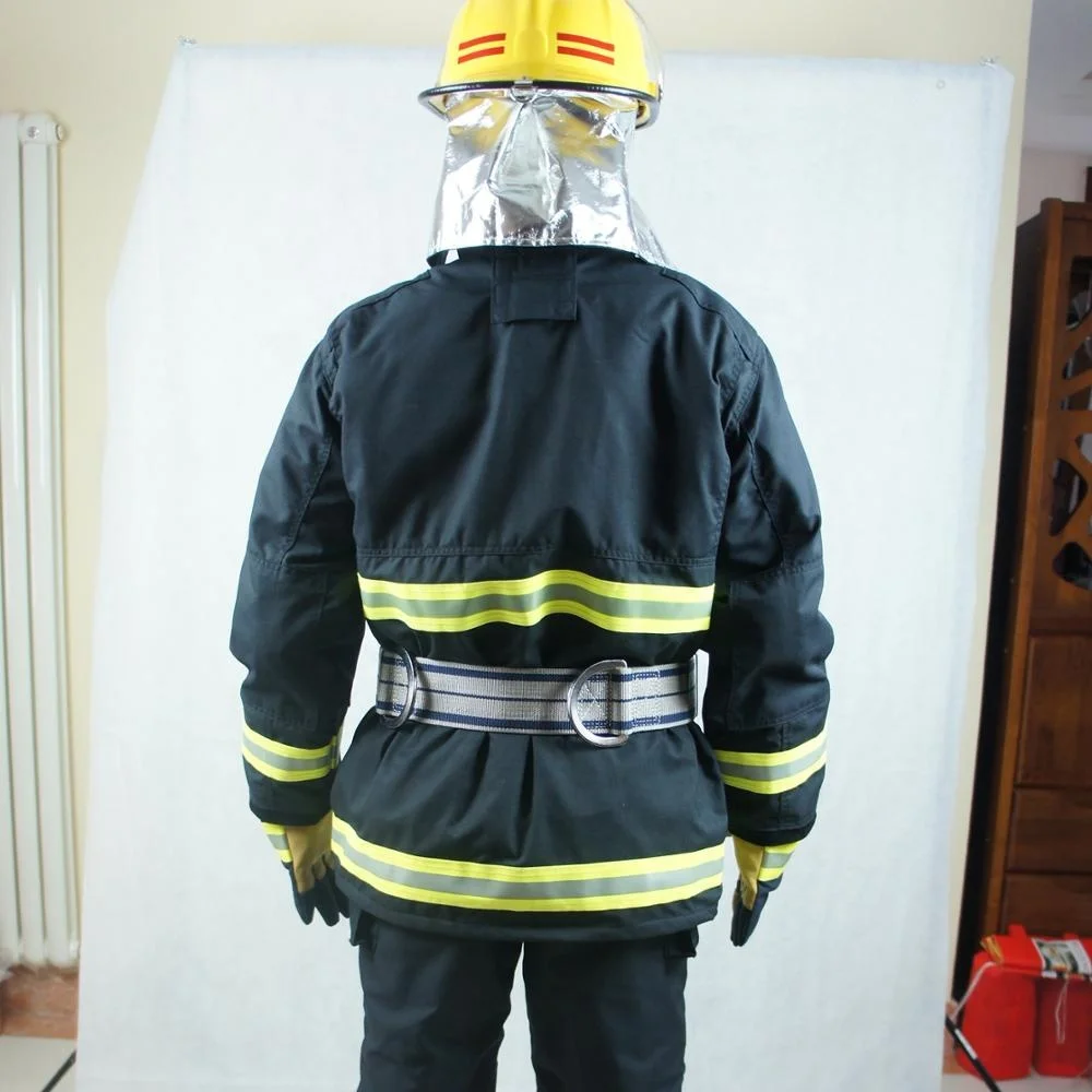 Extreme Protect EN 469 Navy Blue Aramid 4 Layers bombero traje  Fire Fighter Fireman Fire Fighting Firefighter Clothes