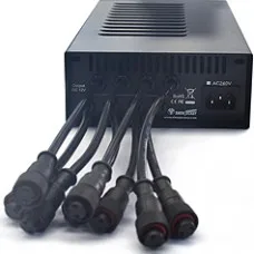 Световой трансформатор AC12V 24V IP67 Водонепроницаемый Светодиодный драйвер 350W Источник питания переменного тока 110V 220V адаптер светильник для бассейна черного цвета