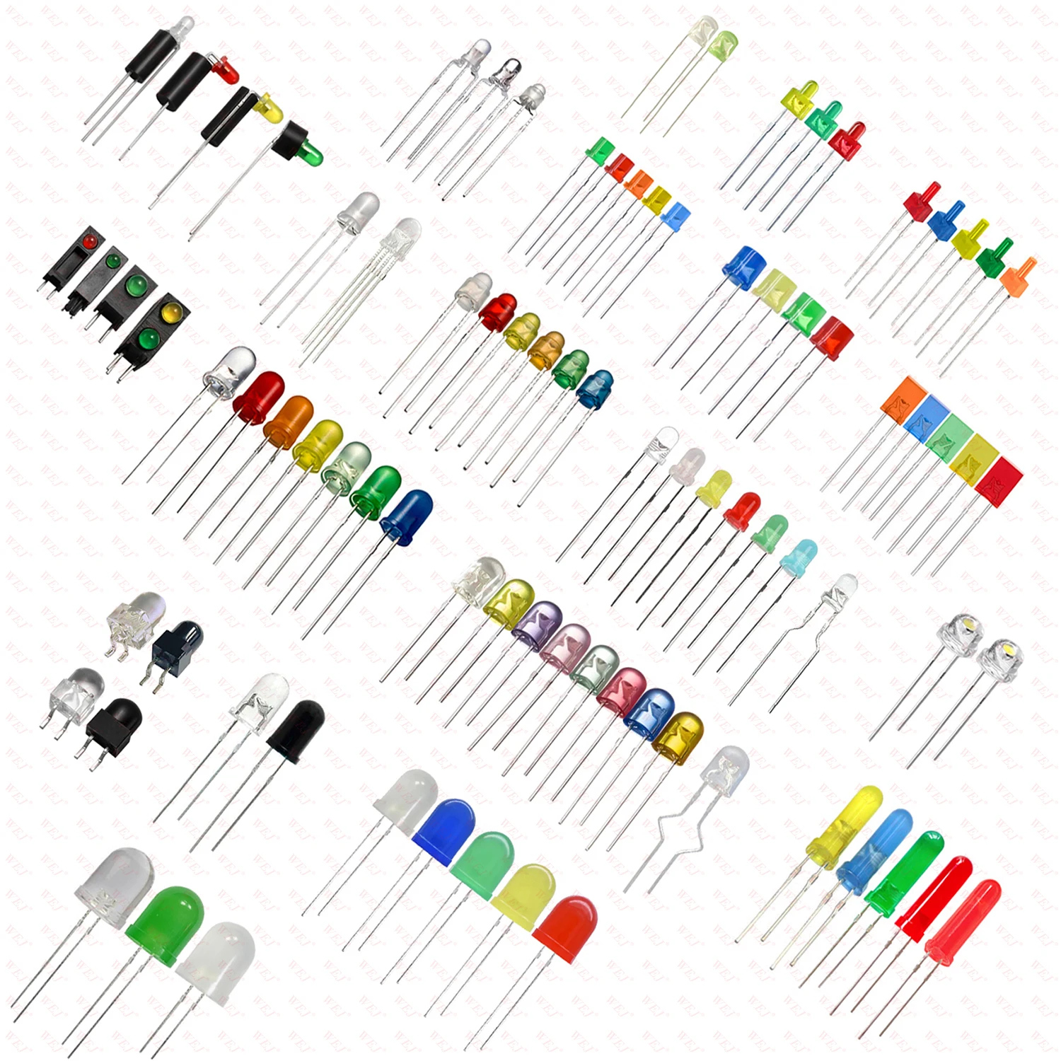 3mm Elliptical Green Transparent Oval Green Light Emitting Diode 3mm LED Dip Diode Led Light LED 3mm