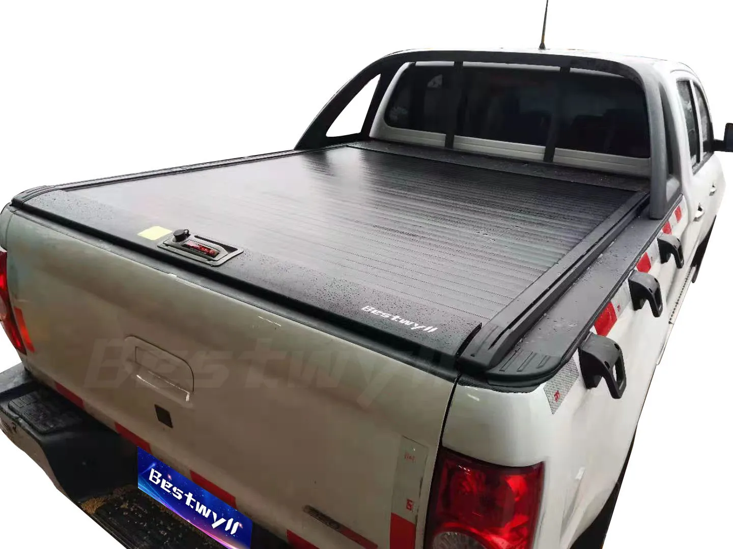 BESTWYLL Copritetto Cubierta Camioneta Pickup Roller Lid Truck Bed Manual Retractable Tonneau Cover For Jac Shuailing T6 T8 K17