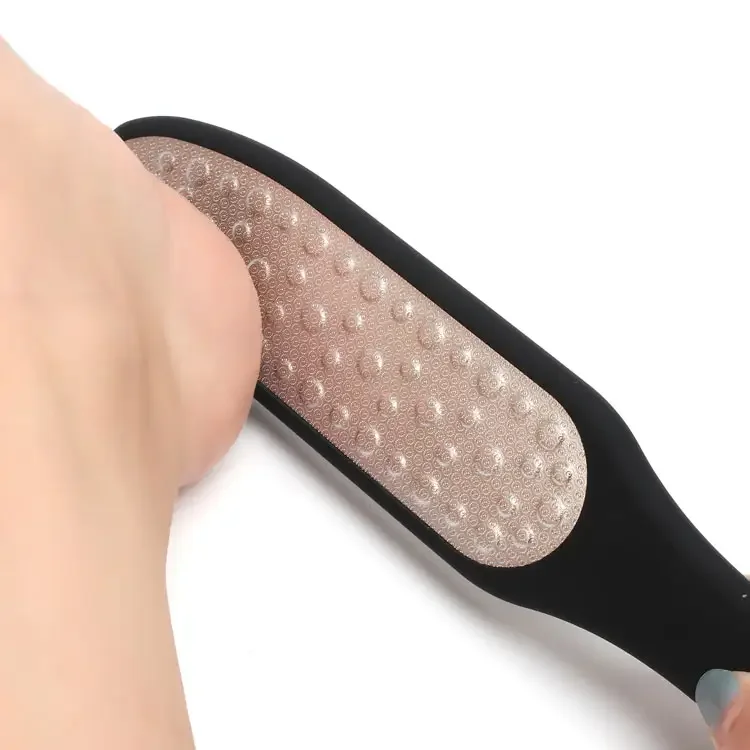 2 in 1 Foot File Stainless Steel Foot File Heel Grater For The Feet Pedicure Rasp Remover Scrub Pedicure Nail Tools