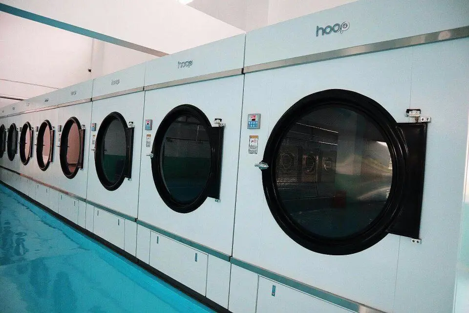 Hoop hot sell washing machine with dryer for hospital hotel and laundry factory 130kg 100kg