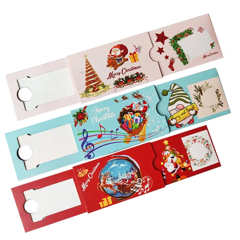 custom music sliding card packaging