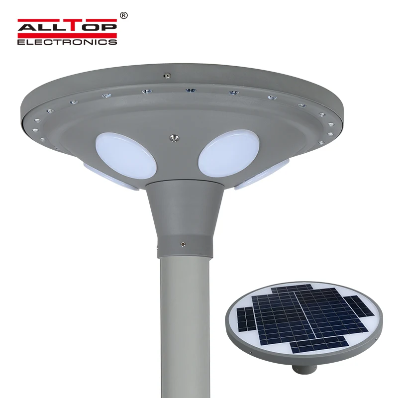 ALLTOP High quality Aluminum Waterproof IP65 30w 60w High Luminous Outdoor Solar Led Garden Lamp