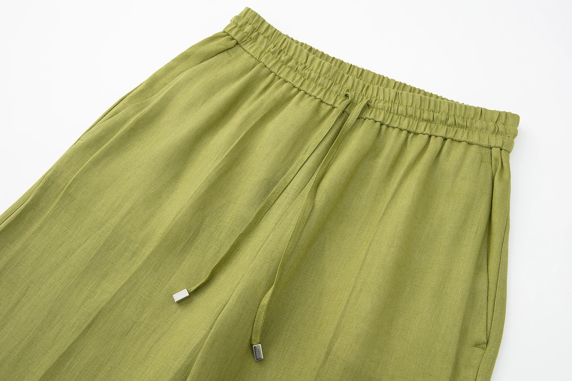 7 colorway drawstring waist solid color hot sale casual fashion long pants for women