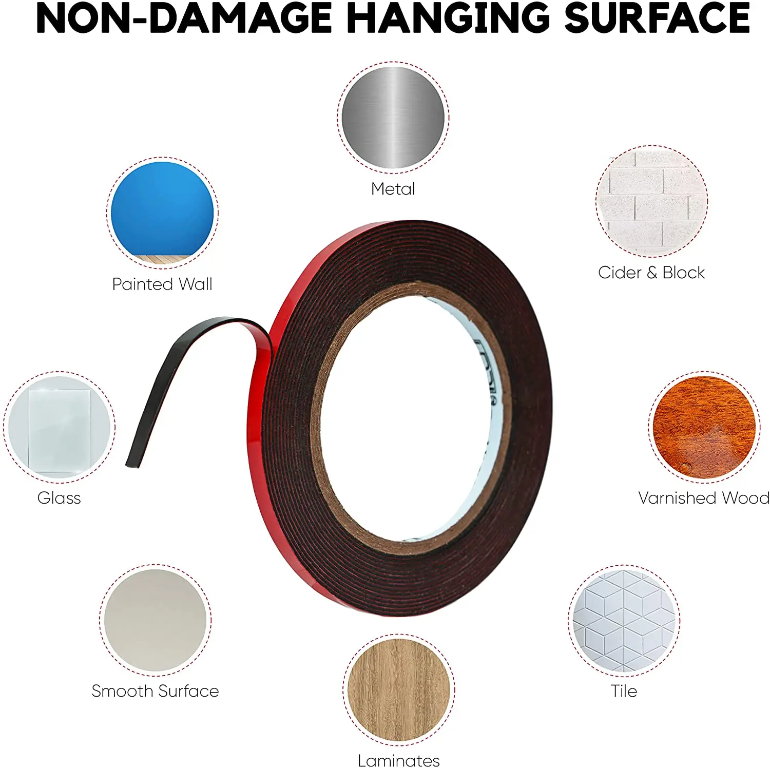 Foam Double Sided Double-Sided Side Adhesive Factory Mounting 2Mm Thickness 2 Hot Melt Eva Tape