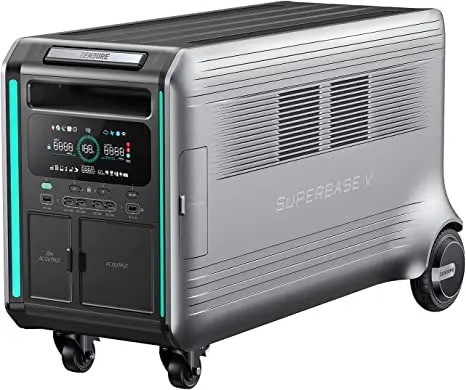 portable power station solar 3800W 4.6KWh 220V/110V LiFePo4  battery power station for home use outdoors camping