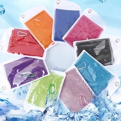 RPET recycle Highly Absorbent Sport pva cooling towel personalized sports towels mission cooling towel with zipper bag