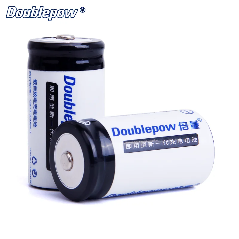 Doublepow 1.2V 2750mAh C Size Lithium Battery Cell Long Cycle Life NiCD 1.2V 2750mAh Battery