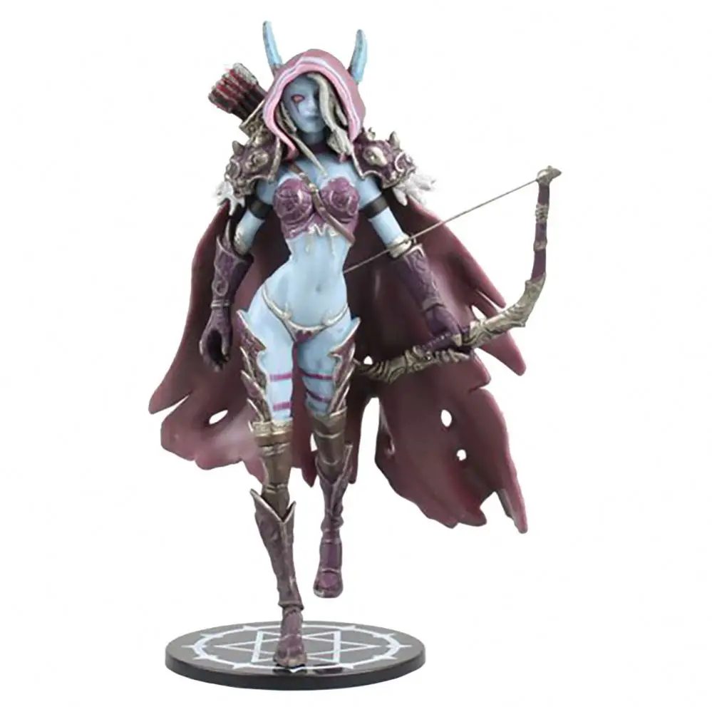 custom world of warcraft animefigur original sylvanas undead queen windrunner figure pvc anime figure
