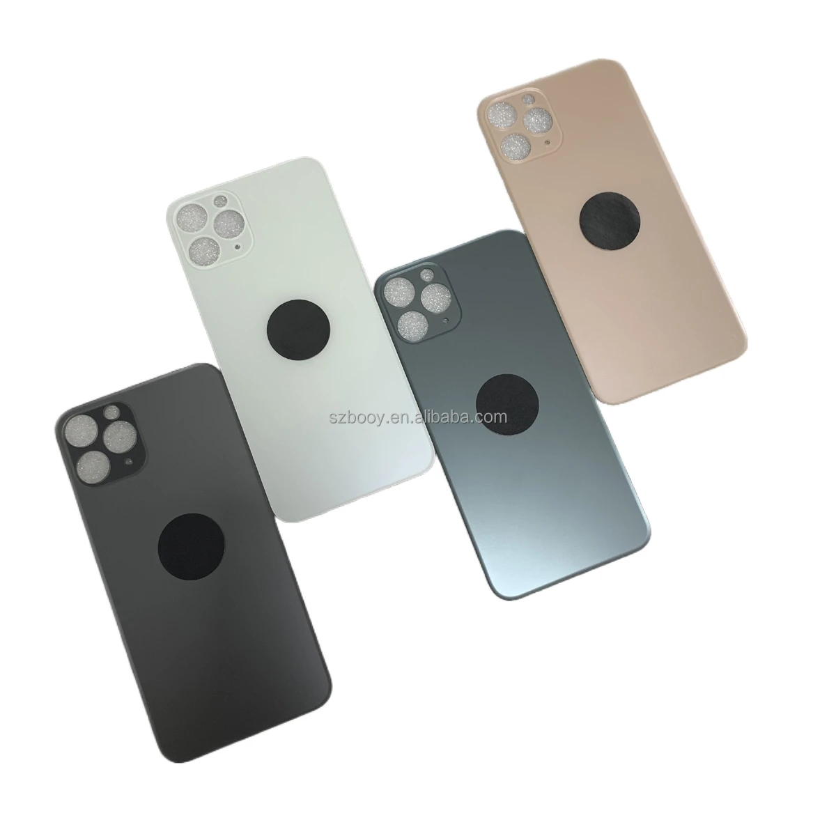 Стеклянная задняя крышка для iPhone 11 Pro max батарейного отверстия с большим отверстием оптовая