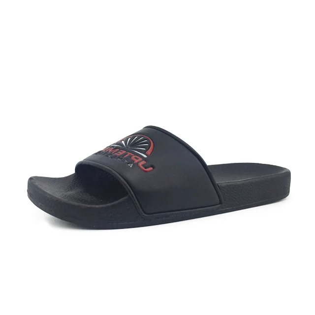 
Tonghua Shoes slides footwear, adult size inflatable water slide, custom own logo brand slide set 